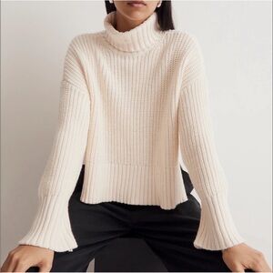 Madewell Wide Rib Turtleneck Sweater